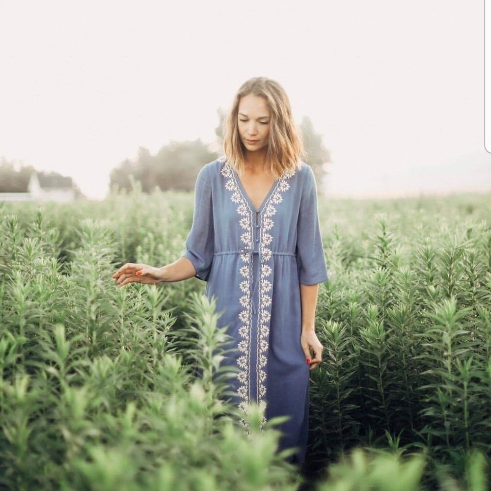 Piper & Scoot Cocinera Embroidered Dress